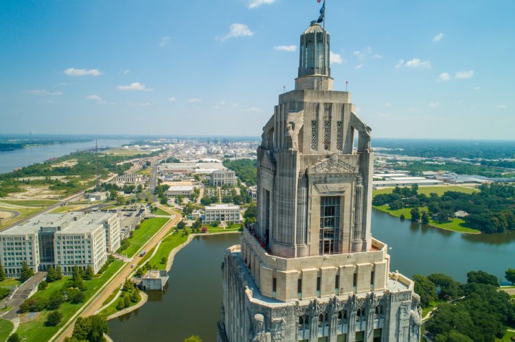 Gratte-ciel Capitol à Bâton-Rouge