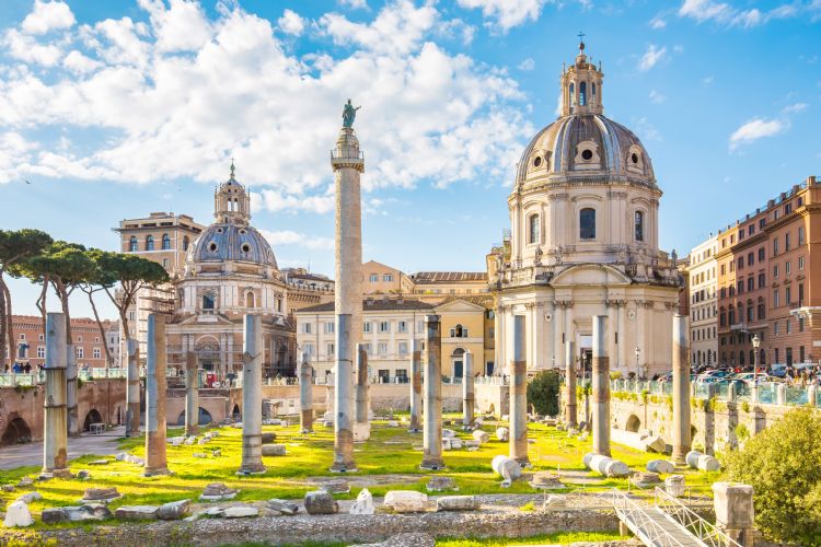 Forum de Trajan à Rome