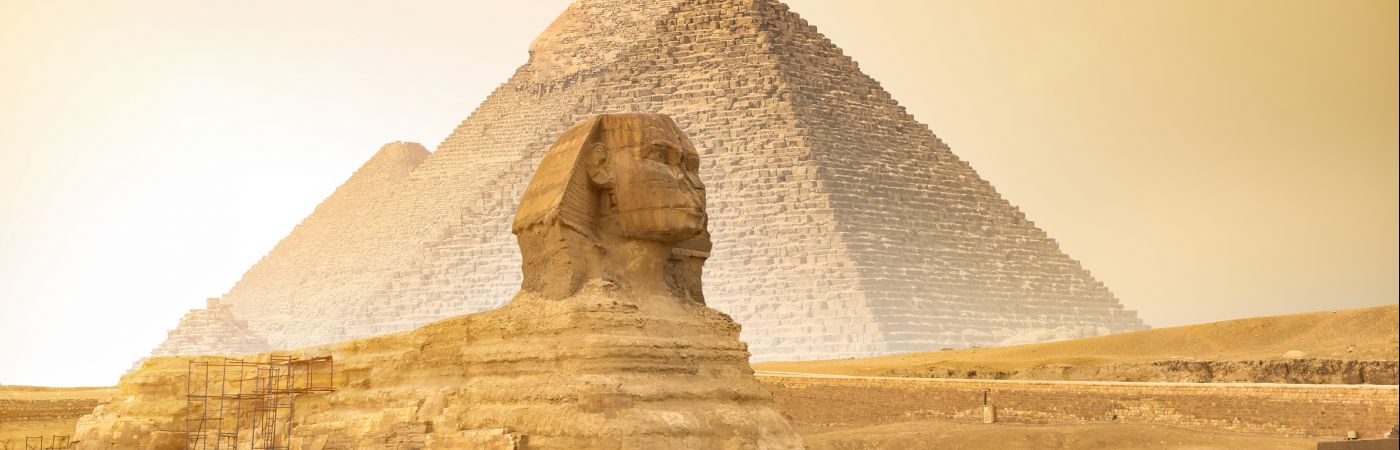 Le Sphinx et les pyramides de Gizeh