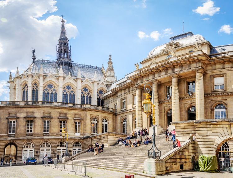 Palais de Justice et Sainte-Chapelle à Paris