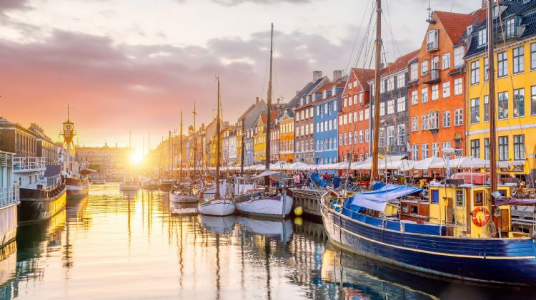 Canal de Nyhavn à Copenhague