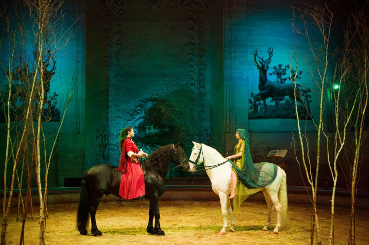Spectacle équestre "Kalendae, La ronde des heures" au château de Chantilly