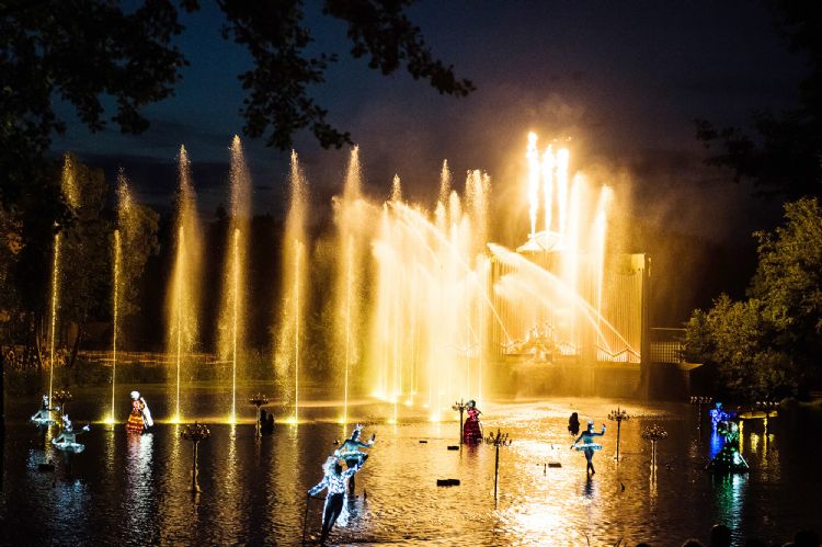 Spectacle "les Orgues de Feu" au Puy du Fou